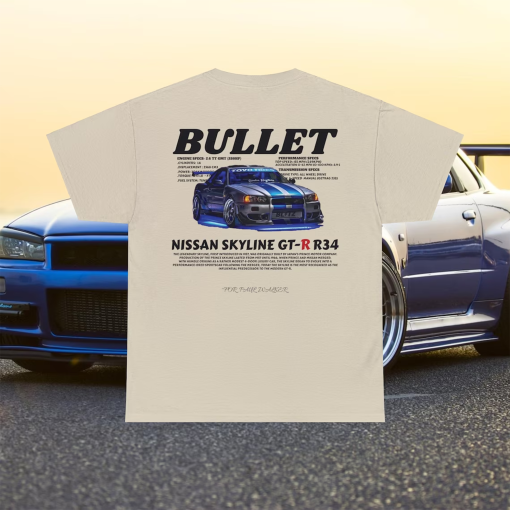 Fast and Furious Shirt, Nissan Skyline Shirt, Nissan Gtr R34 Skyline, Paul Walker, Nissan Gtr Shirt, Vintage Car Tee, Fast and Furious, Cars