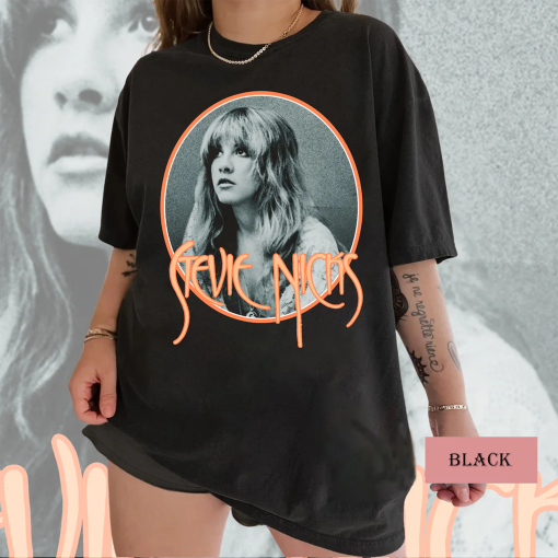 Stevie Nicks Shirt, Retro Stevie Nicks shirt Wildflower Vintage Stevie Nicks Graphic Tee