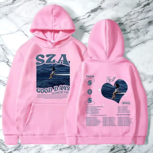 Singer SZA Good Days SOS Tour Printed Hoodie, Merchandise Hoodie, Concert Gift Hoodie, Hoodie Streetwear Unisex, SZA Fan Gift