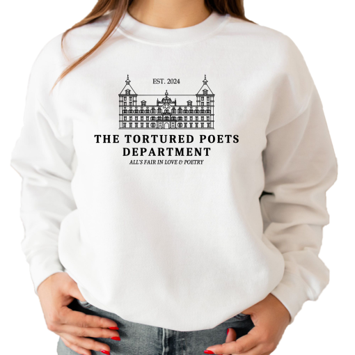 The Tortured Poets Department Sweatshirt, TTPD Crewneck Sweatshirt, Taylor New Album 2024 Hoodie, Gift for Swiftie, Country Music Shirt