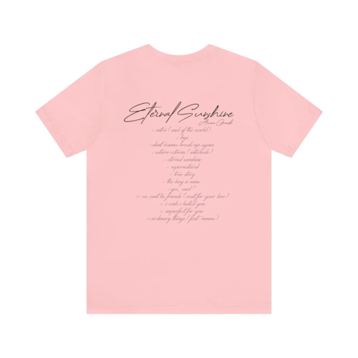 Eternal Sunshine Tracklist (Ariana Grande 2024) Unisex Shirt