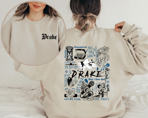 Drake Best Songs Sweatshirt and Tshirt, It’s All A Blur Tour Shirt, Big As The What