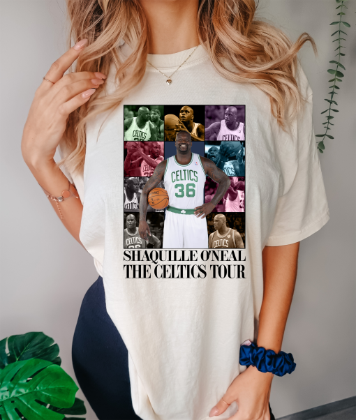 Shaquille O’Neal The Celtics Tour Shirt, Basketball GOAT Shirt