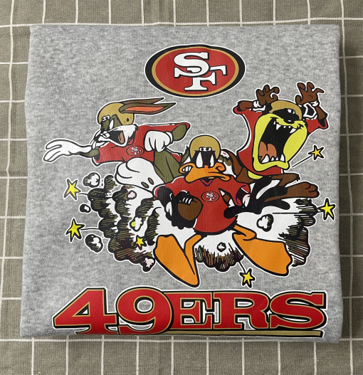 Looney Tunes San Francisco 49ers Football Sweatshirt