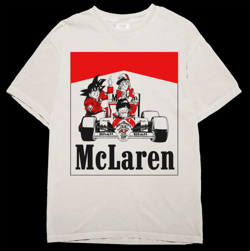 Dragon Ball McLaren Racing T Shirt