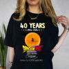 Akira Toriyama dragon ball RIP Shirt, Akira Toriyama RIP, 40 Years 1984 – 2024 Thank You For The Memories Shirt, 40 years anime T-shirt