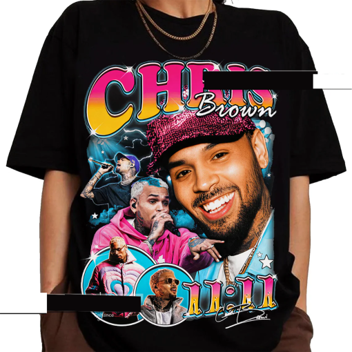 Vintage Chris Brown T-Shirt, Chris Brown Tee, Chris Brown Hip Hop Shirt, Chris Brown Homage 90s Graphic Tee, Hiphop Tee, Gift For Fan