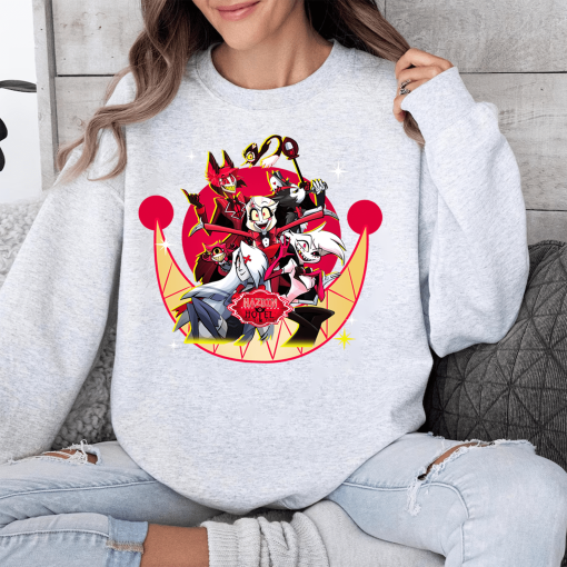 Hazbin Hotel Cartoon 2024 Sweatshirt Hoodie T-Shirt