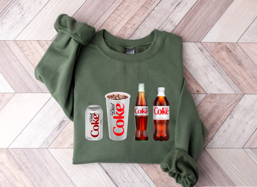 Diet Coke Shirt, Coke Lover Sweatshirt, Gift For Coke Lover, Sarcastic Sweatshirt, Gift for Her, Diet Coke Hoodie, Diet Coke Kids Shirt