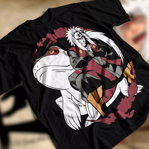 Naruto Jiraiya Anime Manga Unisex Tshirt T-Shirt Tee ALL