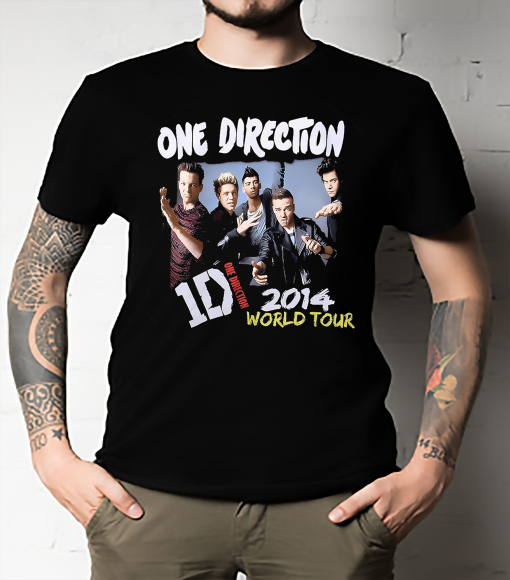 One Direction Up All Night Tour Original T-shirt classique Unisex All