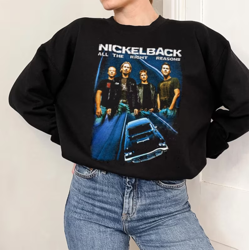 Vintage Nickleback Shirt , sweatshirt Band 90s Retro Vintage Tshirt , Hip Hop Graphic Tee