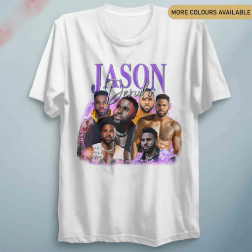 Jason D T Shirt RETRO Vintage T-Shirt, UK Tour 2024 T Shirt Pop Icon Music Singer Gift Unisex T Shirt 100% Cotton Tee King Gift Idea