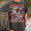 Retro Christian Mccaffrey Shirt, Football Vintage Crewneck, Football Sweatshirt, Gift For Football Fan, Football Mom Tshirt