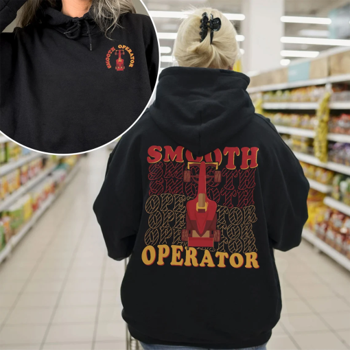 Smooth Operator Trendy Hoodie, Formula Fan Sweatshirt, Racing Fan Gift, Midweight Sainz Smooth Operator, F1 Watching Shirt