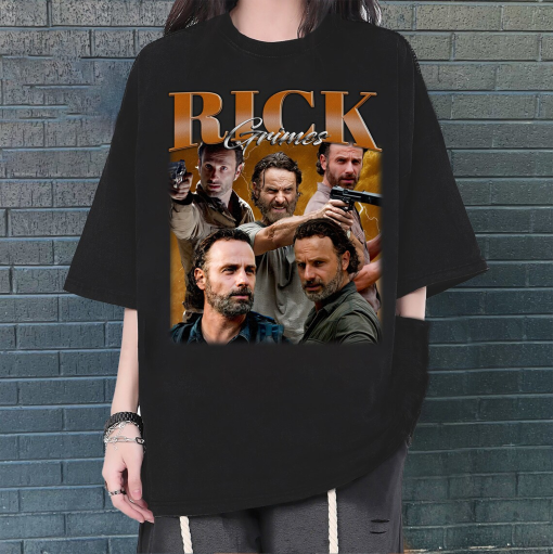 Rick Grimes T-Shirt, Rick Grimes T-Shirt, Rick Grimes Unisex, Unisex T-Shirt, Hip hop Graphic, Trendy T-Shirt, Retro T-Shirt