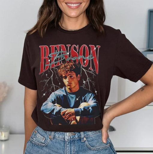 RETRO BENSON BOONE Shirt, Benson Boone Vintage, Benson Boone Homage, Benson Boone Fan Tees | Benson Boone Retro 90s Sweater | Benson Boone L