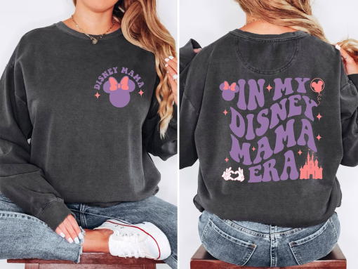 In My Disney Mama Era Comfort Colors Shirt, Mickey Mom Shirt Disney Mom Sweatshirt, Disney Mothers Day Tee Gift For Mommy, Disney Mama Shirt