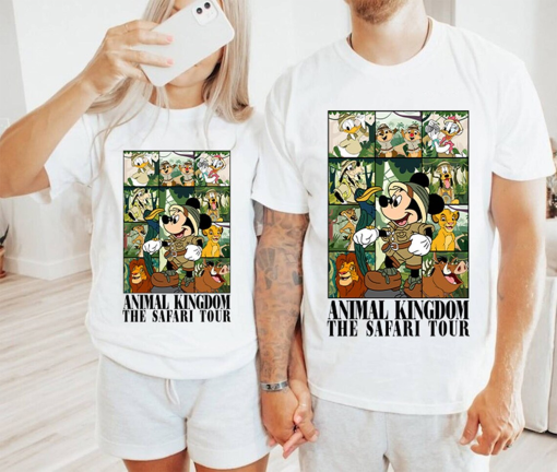 Disneyland Animal Kingdom The Safari Tour Shirt, Animal Kingdom Safari Shirt, Mickey and Friend Safari Mode Shirt, Disneyland Trip Shirt