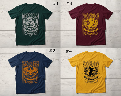 Wizard Sport Shirt, Wizard House Varsity Collegiate Shirt, Wizard School Shirt, Hogwarts School Shirt, Wizard House Shirt, HP Fan Gift Witch