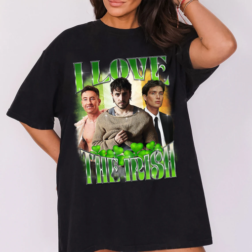 Men of Ireland, St Patricks Day T-Shirt, Barry Keoghan Shirt, Paul Mescal Merch Shirt, Saltburn Shirt, Irish Green Shirt, Patrick Day Shirt