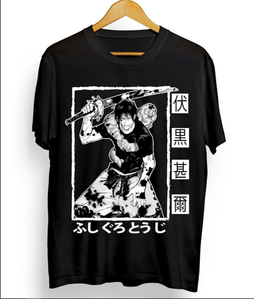 Jujutsu Kaisen Toji Fushiguro,Toji with sword,Satoru Gojo,Anime Unisex T-shirt