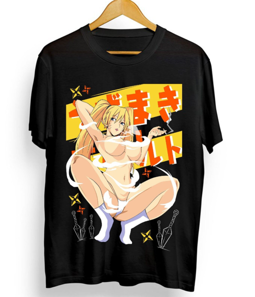 Sakura Haruno T-Shirt Naruto Hinata Hentai Waifu Anime Mio Gift Shirt