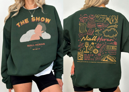 Niall Horan The Show Live On Tour 2024 Two Sides Shirt, Retro Niall Horan Art Tour 2024 Shirt, Niall Horan Music Tour Shirt, Gift for Fans