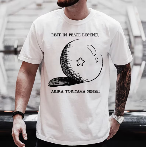 Akira Toriyama Sensei T-shirt, RIP Akira Toriyama 1955 – 2024 Sweatshirt, Rest In Peace Legent Long-Sleeve, Thank You For The Memories Shirt