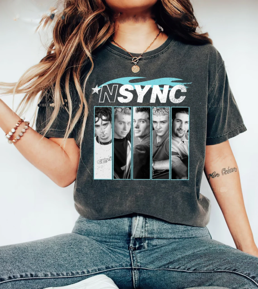 Vintage Nsync Shirt, Nsync Comfort Colors Shirt, 90s Boy Band Sweatshirt, Nsync Eras Shirt, Nsync tshirt, Boy Band Shirt, Unisex Shirt