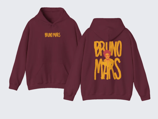 Bruno Mars HOODIE, Bruno Mars 24k Magic Shirt, Silk Sonic Merch, Comfy Crewneck, Graphic Printed Unisex Cotton Bruno Mars Fan Gift