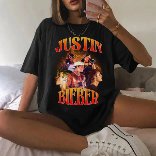 Justin Bieber T-Shirt, Justin Bieber Unisex Shirt, Justin Bieber Tee, Justin Bieber Shirt, Justin Bieber 90s Vintage Shirt, Rock Shirt