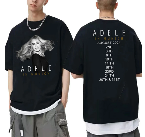 Adele In Munich 2024 Shirt, Adele In Munich 2024 Tour Shirt, Adele Fan Shirt, Adele 2024 Concert Shirt