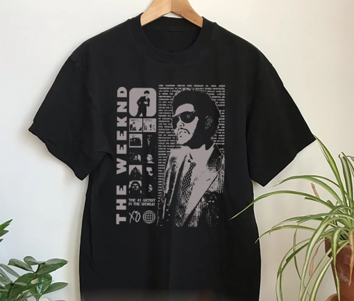 Vintage The Weeknd T-shirt, The Weeknd T-shirt, Hip-Hop Music Shirt , Starboy , After Hours Album , The Weeknd Merch, Cotton Tee