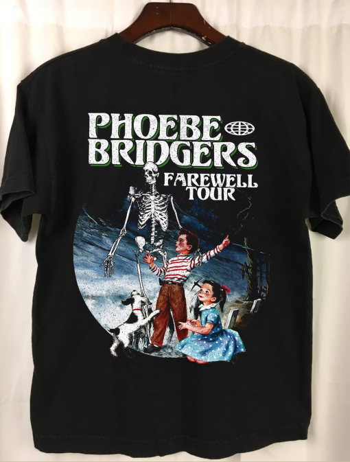 Phoebe Bridgers Farewell Tour Vintage T shirt, Phoebe Bridgers Punisher tshirt, Phoebe Bridgers Reunion On Tour shirt,Phoebe The Record 2024