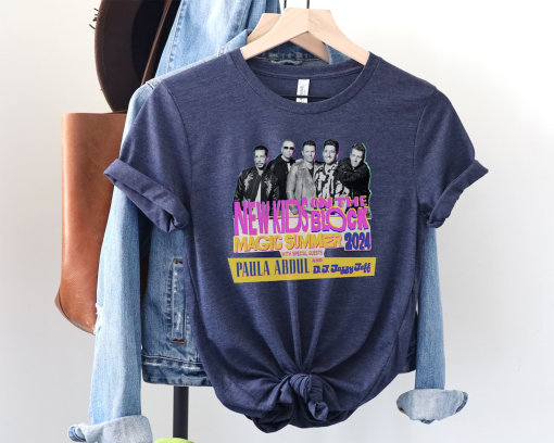 NKOTB Vintage Shirt, New Kids On The Block T-shirt, Classic Rock Concert Tee, NKOTB 2024 Concert Tshirt, New Kids On The Block Shirt