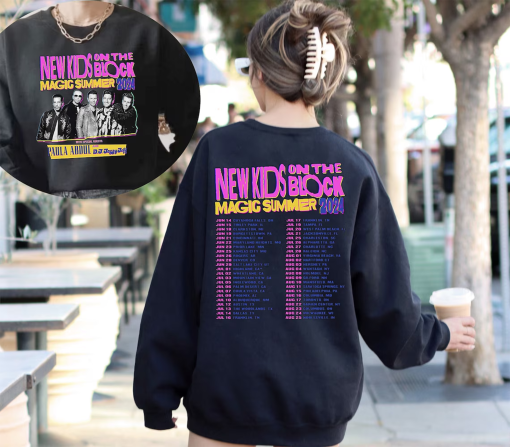 New Kids on the Block The Magic Summer Tour 2024 Shirt, New Kids on the Block Fan Shirt, New Kids on the Block Shirt, NKOTB 2024 Tour Shirt