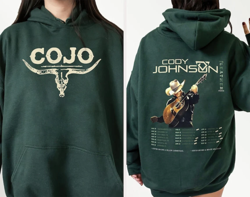 Cody Johnson Tour 2024 Shirt, Country Music Cojo Unisex Shirt, Cody Johnson Concert 2024, Cojo Country Music Shirt