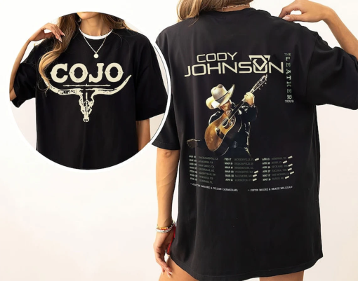 Cody Johnson Tour 2024 Shirt, Country Music Cojo Unisex Shirt, Cody Johnson Concert 2024, Cojo Country Music Shirt