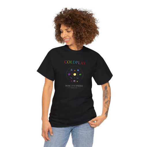 Viva la Coldplay: World Tour Tribute T-Shirt – Unisex Heavy Cotton Tee