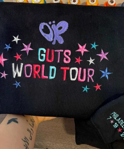 Custom Olivia Rodrigo Guts Tour 2024 Embroidery…