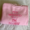 Our last summer embroidered sweatshirt | Mamma Mia inspired embroidered crewneck