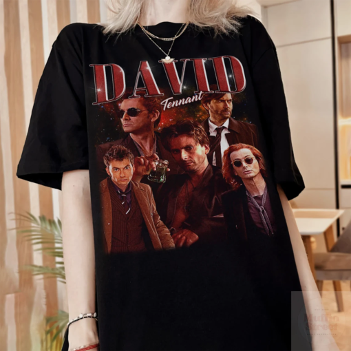 David tennant shirt, Good Omens Lover shirt, Good Omens Vintage Lgbtq Shirt, Aziraphale And Crowley shirt, Bildad the Shuhite Shirt