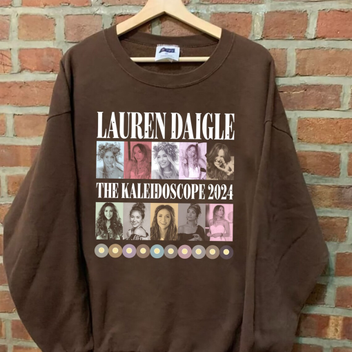 NEW 2024 Lauren Daigle The Kaleidoscope Tour 2024 T-shirt Sweatshirt, Lauren Daigle Concert, Lauren Daigle Album Music, Thank God I Do