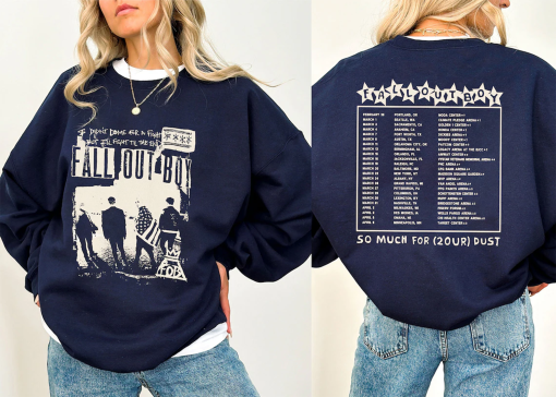 Vintage Fall Out Boy Shirt, Fall Out Boy Band Shirt, So Much (For) Stardust Tour 2024 Shirt, Fall Out Boy Concert 2024 Shirt