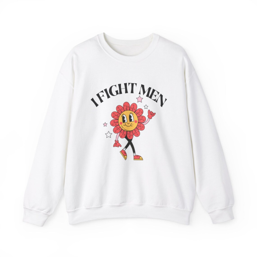 I Fight Men Unisex Heavy Blend™ Crewneck Sweatshirt