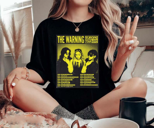 The Warning Band Europe Tour 2024 Shirt The Warning Band Shirt Gift For Fan