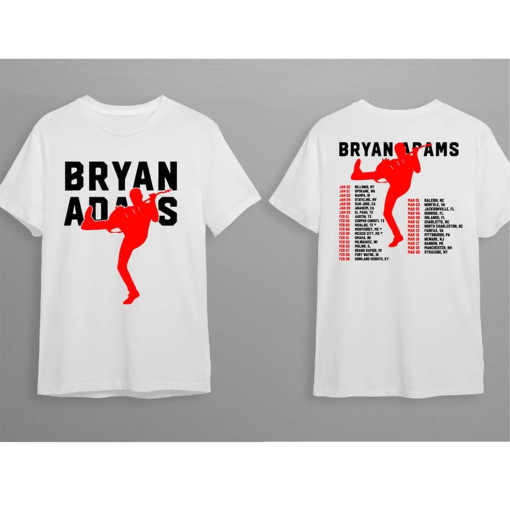 Bryan Adams Tour 2024 Shirt Bryan Adams 1985 Shirt Gift For Fan