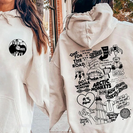 Arctic Monkeys Tour 2024 Sweatshirt, Vintage Arctic Monkeys T-Shirt, AM North American Tour Shirt, Arctic Monkeys Hoodie