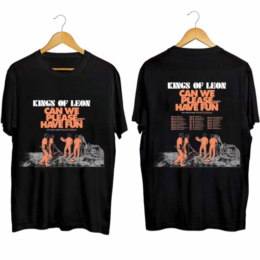 Kings Of Leon – Can We Please Have Fun US Tour 2024 Shirt, Kings Of Leon Band Fan Shirt, Kings Of Leon 2024 Concert Shirt